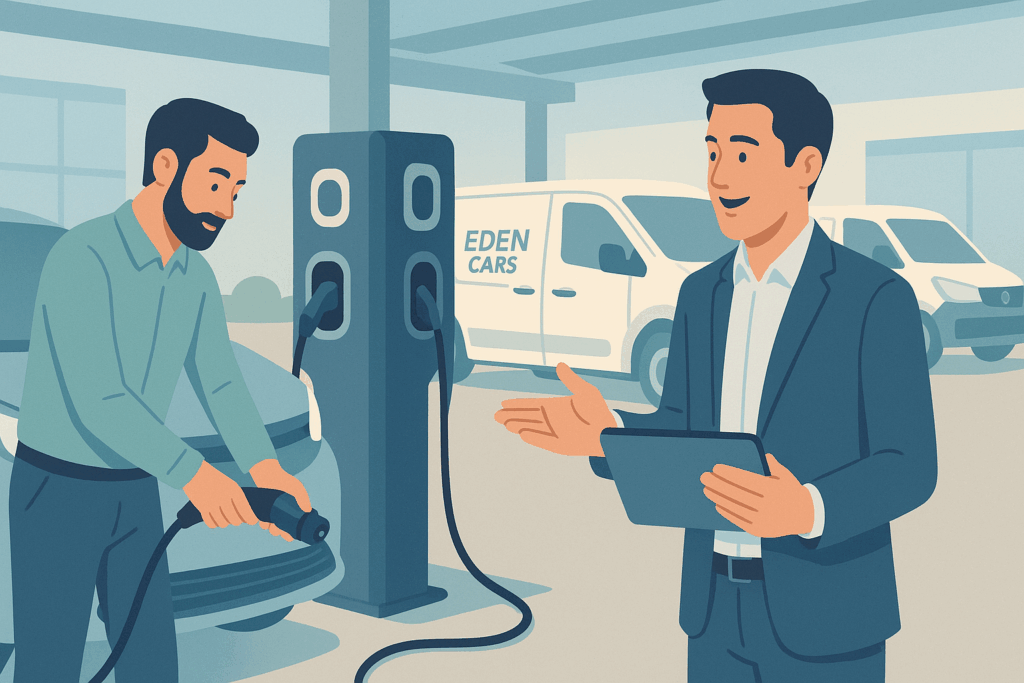 Comment choisir la borne électrique adaptée à votre flotte professionnelle