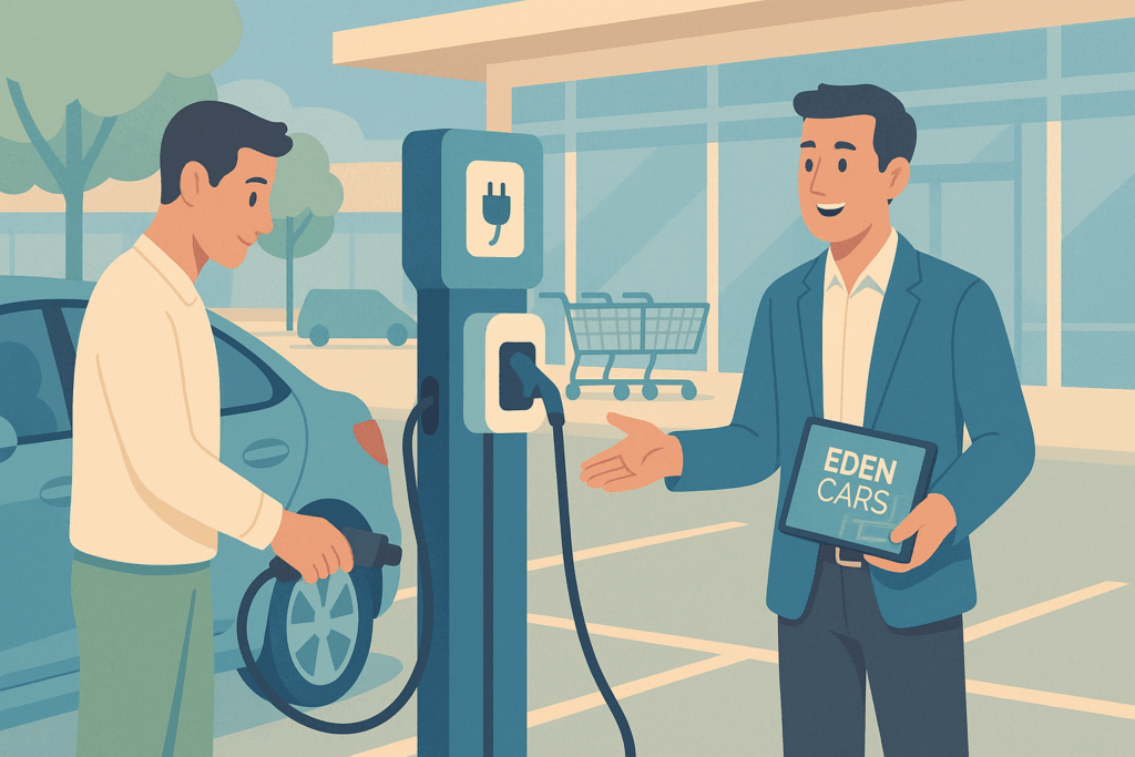 Pourquoi les magasins et centres commerciaux adoptent-ils les bornes électriques ?