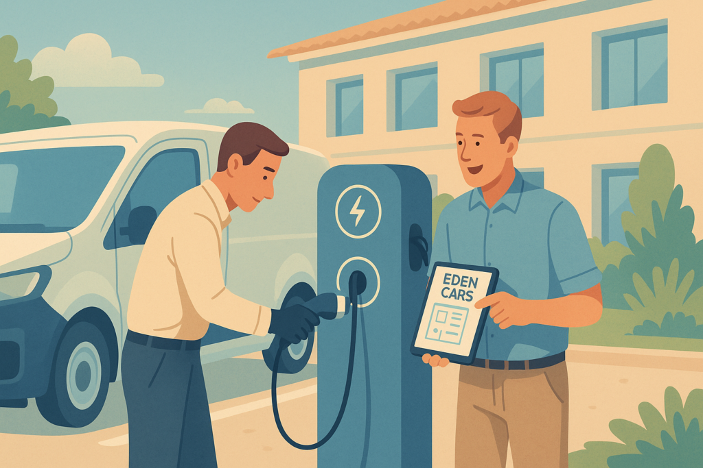 Borne de recharge en entreprise dans le Sud-Est : conformité, sécurité et performance
