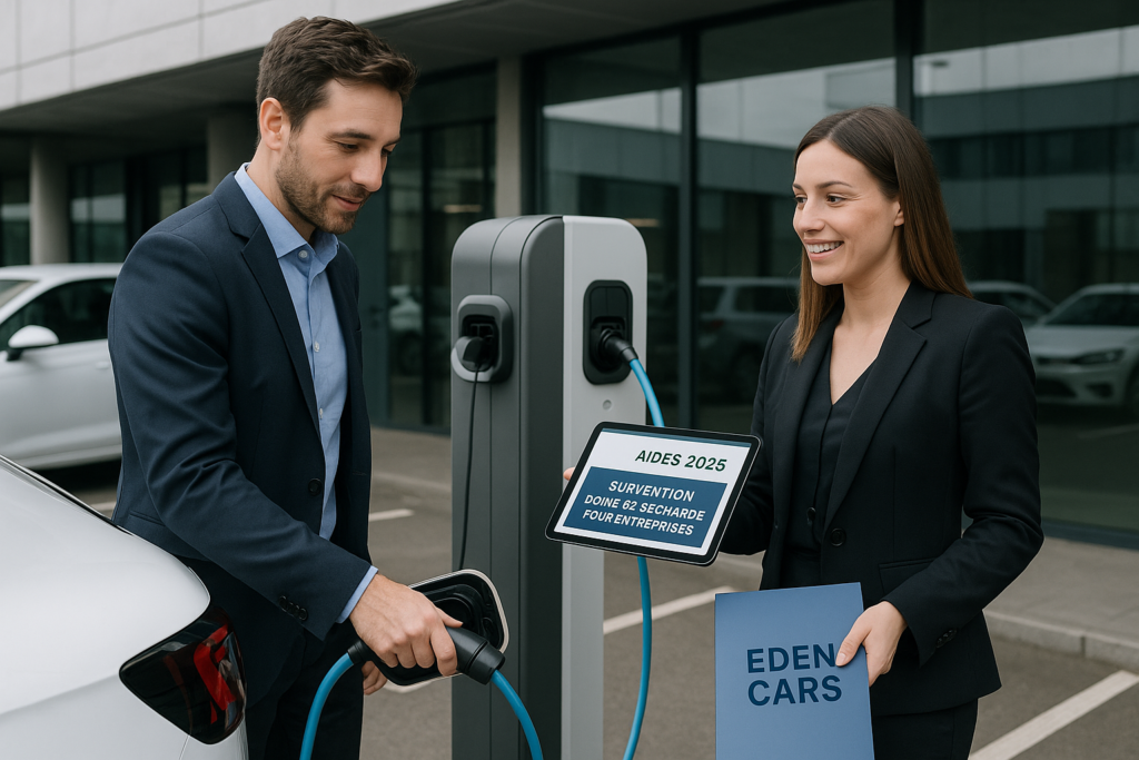 Borne de recharge : quelles aides pour les entreprises en 2025 ?