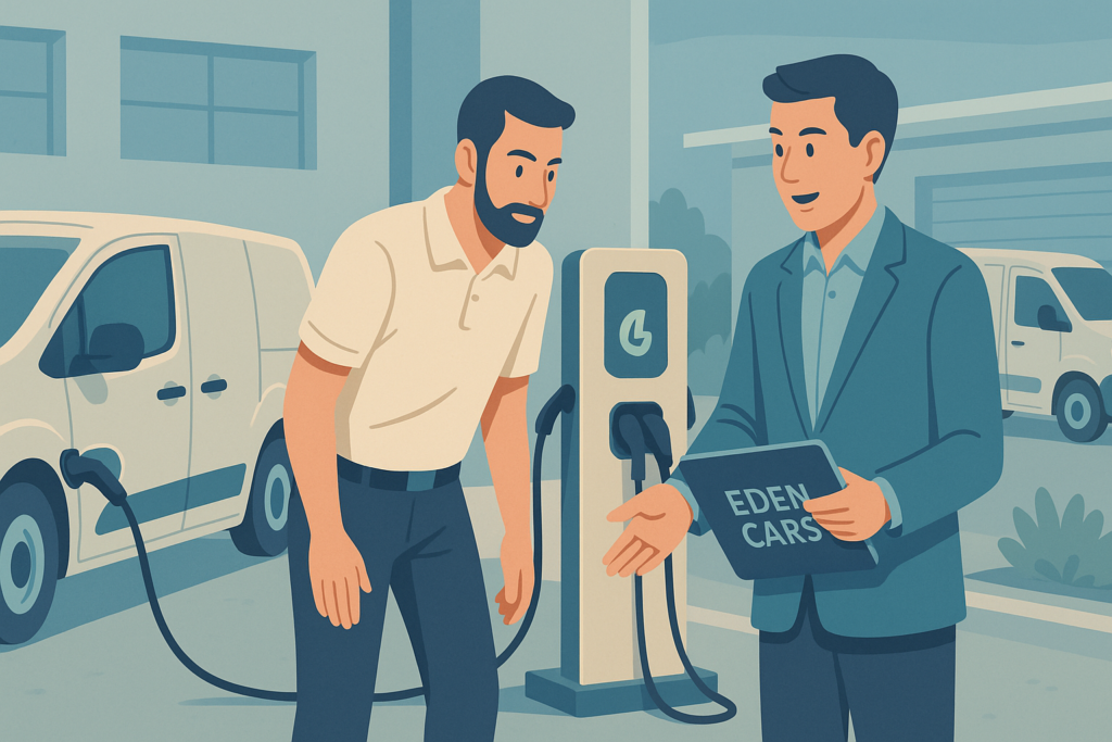 Comment choisir la borne électrique adaptée à votre flotte professionnelle